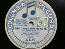 TEDDIE GERRARD - ‘HONEY WON’T YOU  MISS ME’ 1917 ORIGINAL CAST REVUE COLUMBIA 78