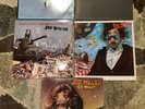 5 ROCK LP LOT, EAGLES & JOE WALSH , CLASSIC ROCK COLLECTIBLE INSERTS ORIGINAL