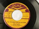 Texas R&B Blues 45 Jewel Brown Where Do I Go From Here 1955 Duke Records VG-