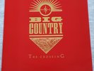 1st PRESS LIMITED EDITION BIG COUNTRY 'THE CROSSING' RED AND GOLD COVER. NR MINT