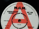Hank Williams  - Kaw-Liga  1966 ***RARE MGM UK DEMO PROMO*** EX MGM 1322