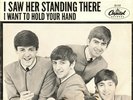 THE BEATLES 1964 CAPITOL 5112 I WANT TO HOLD YOUR HAND b/w I SAW HER STANDING...