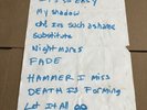Original Jay Reatard set list Goner records RIP