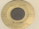 Country Bluegrass J.C. WARD & WALTER L. WRIGHT Someone's last day NEW HOPE VG++