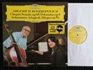 DGG 2531 201 Stereo ED1 - Chopin Cello Sonata Rostropovich Argerich MINT