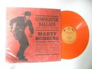 MARTY ROBBINS GUNFIGHTER BALLADS 1959 ORANGE VINYL 12