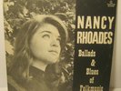 Ballads and Blues of Folkmusic NANCY RHOADES Phonograph Record Album LP EX RARE