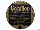 FRED ASTAIRE - The Way You Look To-night /  JOHNNY GREEN - Waltz 78 rpm disc
