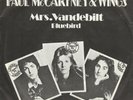 PAUL McCARTNEY 'MRS VANDEBILT' HOLLAND PS 45