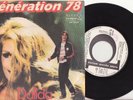 DALIDA SP pressage Italie Génération 78 DE 3008 très rare