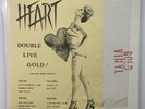 HEART : Double Live Gold 2-LPs Rare Gold Color Vinyl 1975 NOT TMOQ Stereo