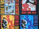 Guns N' Roses & Metallica Vinyl Konvolut: Appetite.., Use Your.. & Kill 'Em All