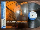 DONALD BYRD BYRD IN HAND BLUE NOTE BST 84019 OBI STEREO JAPAN Vinyl LP