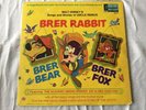 Walt Disney Songs and stories of Uncle Remus BRER RABBIT record and book SEALED