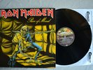 Iron Maiden Piece Of Mind EMI Record 1A 064-07724 Europe press Vinyl LP 1983 EX