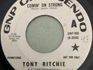 TONY RITCHIE-Comin On Strong/Could You Really-DJ WLP Promo GARAGE beat MOD 45