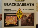 BLACK SABBATH Self Titled & BLOODY SABBATH 2LP VERY RARE EX/EX CASTLE 220108 HTF