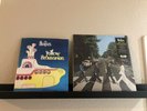 The Beatles Sealed Vinyl Record & Yellow Submarine Hardcover Book Bundle