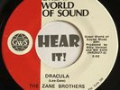 Spooky Halloween Rocker 45 THE ZANE BROTHERS Dracula GREAT WORLD OF SOUND hear