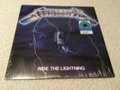 Metallica Ride The Lightning Walmart Exclusive Colored Vinyl LP Record in shrink