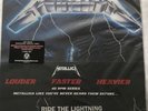 Metallica ride the lightning 2x12 45rpm vinyl 2008.