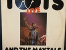 Toots and the Maytals Live Vinyl Record Album 1980 Mango MLPS-9647