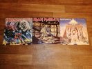 iron maiden ''the number of the beast/powerslave/piece of mind'' 3 lp russia
