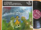 VICS 1004 ED1 Strauss Symphonia Domestica Fritz Reiner NEAR MINT RCA Stereo Plum