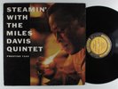 MILES DAVIS QUINTET Steamin' PRESTIGE LP mono  