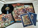 Elton John CAPTAIN FANTASTIC LP 1st press + poster + 2 booklets Translucent RED
