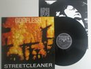 GODFLESH. STREETCLEANER. ORIG UK VINYL LP. 1989.+ INNER SLEEVE. EARACHE MOSH 15