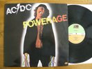 AC / DC   POWERAGE 1978 RECORD VINYL ATLANTIC ALBUM LP   VG+ / VG+