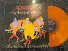 Queen   A Kind Of Magic   Rare Collectors Orange Vinyl LP Album Lyric Card Inn