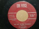 Oak Ridge Quartet 45 Record Go Out To The Program Part 1 & 2 1064 Rare