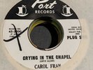 Carol Fran I'm Gonna Try / Crying In The Chapel 45 EX '64 Northern Soul R&B Port