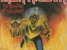 IRON MAIDEN 45: THE NUMBER OF THE BEAST +1 UK EMI 5287 C=EX V=EX/VG+ RED VIN '82