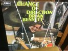 BRIAN BENNETT change of direction 1967 UK COLUMBIA STEREO VINYL LP JAZZ/POP/EASY