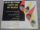 THE CHIFFONS LP HE'S SO FINE  STEREO CAPITOL RECORD CLUB ORIGINAL