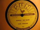 78 SUN 243 CARL PERKINS BOPPIN' THE BLUES CLEAN