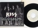 KISS ROCK & ROLL ALL NITE CASABLANCA JET-2318 Japan PROMO VINYL 7
