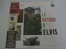 ELVIS PRESLEY. 'Le retour d'Elvis' & 'His hand in mine' . Blue & white. Limited