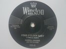 DARRELL RHODES - FOUR O'CLOCK BABY / PRAYER OF A BOY ROCKABILLY 7