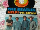 The Beatles-Help /I'm Down-Vinyl 45 w/Picture Sleeve-West Coast