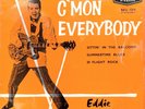Disque 45 tours Eddie Cochran - C'mon Everybody -