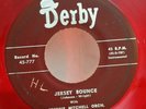 Freddie Mitchell JERSEY BOUNCE / HOT ICE (R&R RED VINYL 45)#777 PLAYS STRONG VG+