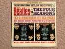 THE BEATLES vs THE FOUR SEASONS Very Rare '64 VEE-JAY Mono Double LP VJ