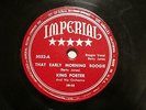 50'S R&B JUMP BLUES KING PORTER That Early Morning Boogie IMPERIAL 5032 V+