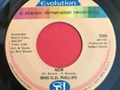 Miss D.D. Phillips 45 RPM - Now / Hey Little Girl - Evolution 1008 - RARE - Soul