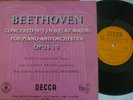 WILHELM BACKHAUS - KRAUSS / BEETHOVEN concerto no 2 / DECCA LX 3083