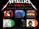Metallica - All 6 Walmart Exclusive Limited Colored Vinyl Record LP Set IN HAND